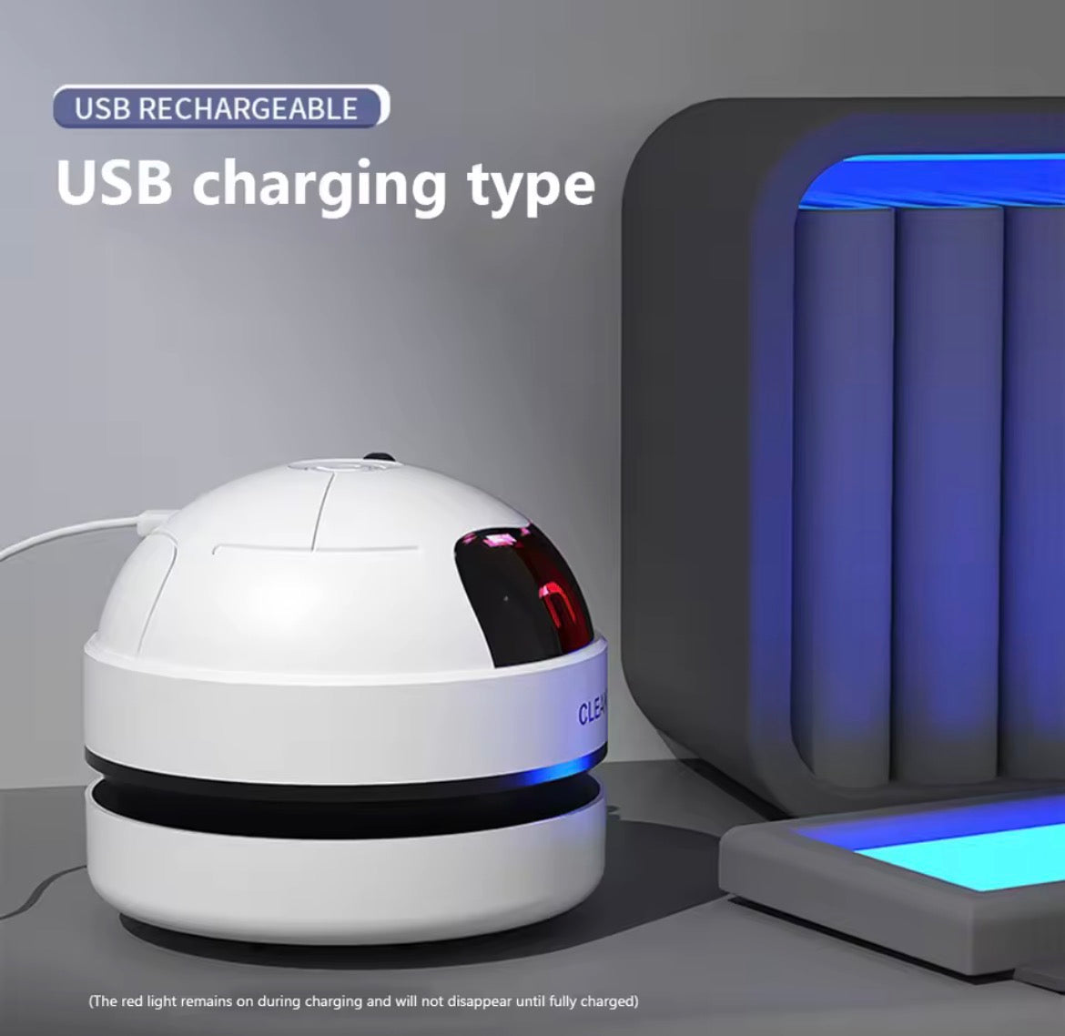 Vacuum Cleaner for Home Office Table Sweeper Desktop Cleaner Mini Vacuum Cleaner USB Rechargeable Wireless Car Vacuum Cleaner