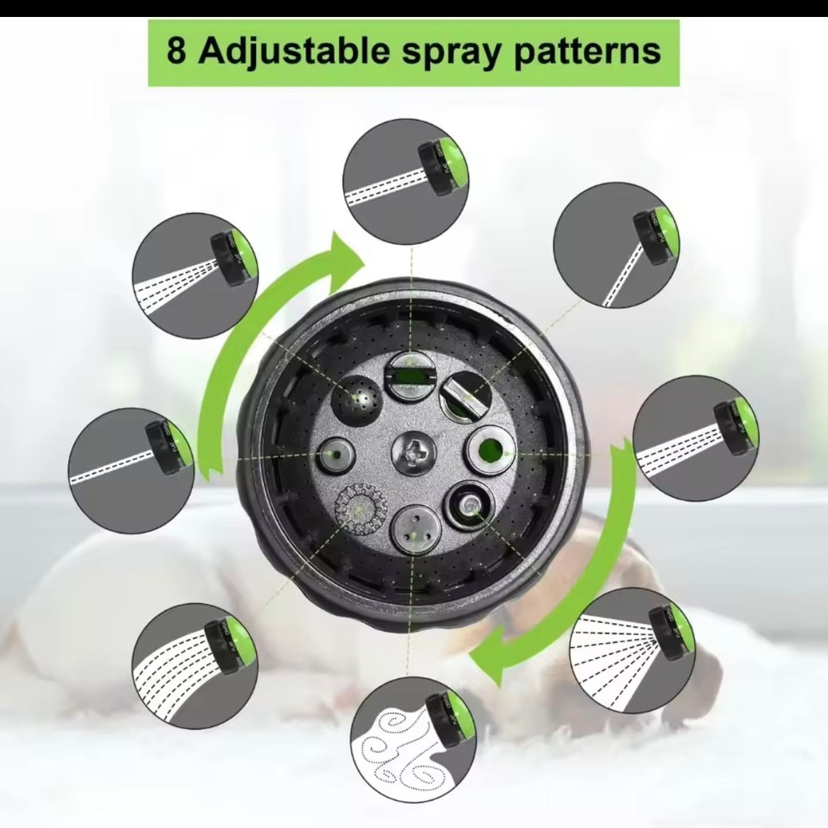 Dog sprayer washer